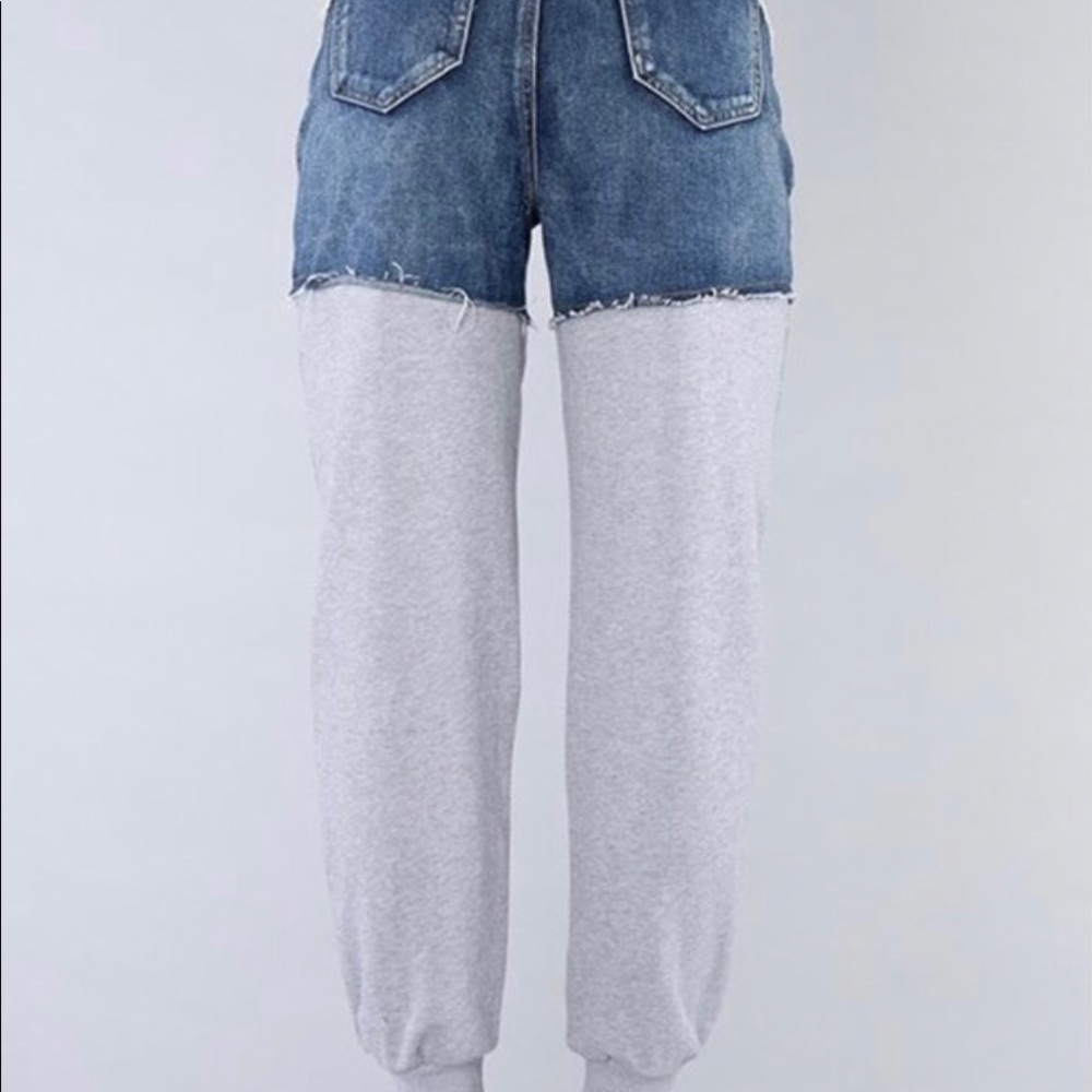 Half jean Jogger